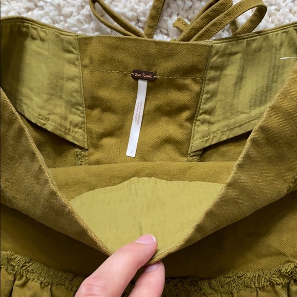 Free people Positano lace up skirt NWOT - Picture 3 of 5